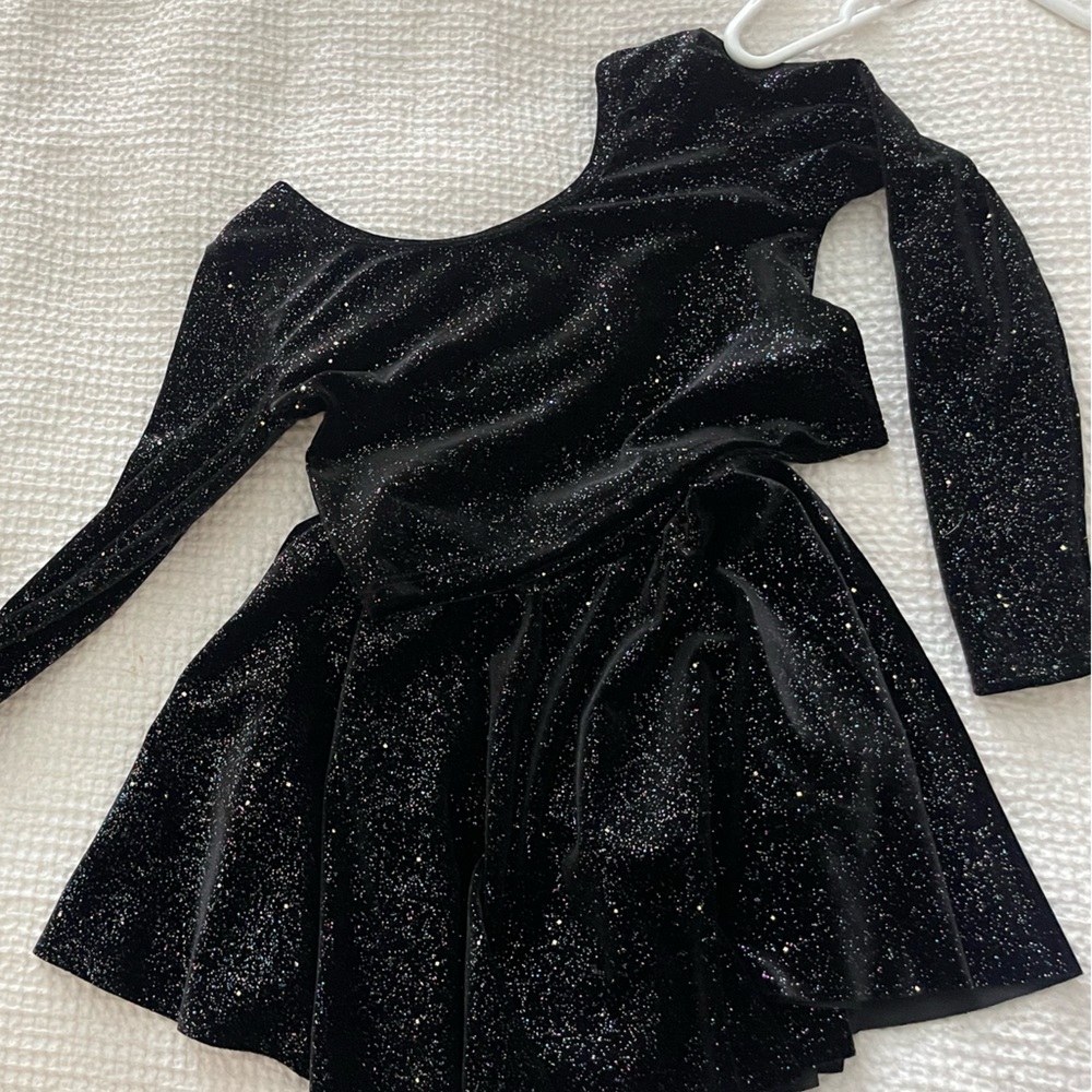 Wild Rich Kids Girls Long Sleeve Velvet/Sparkle